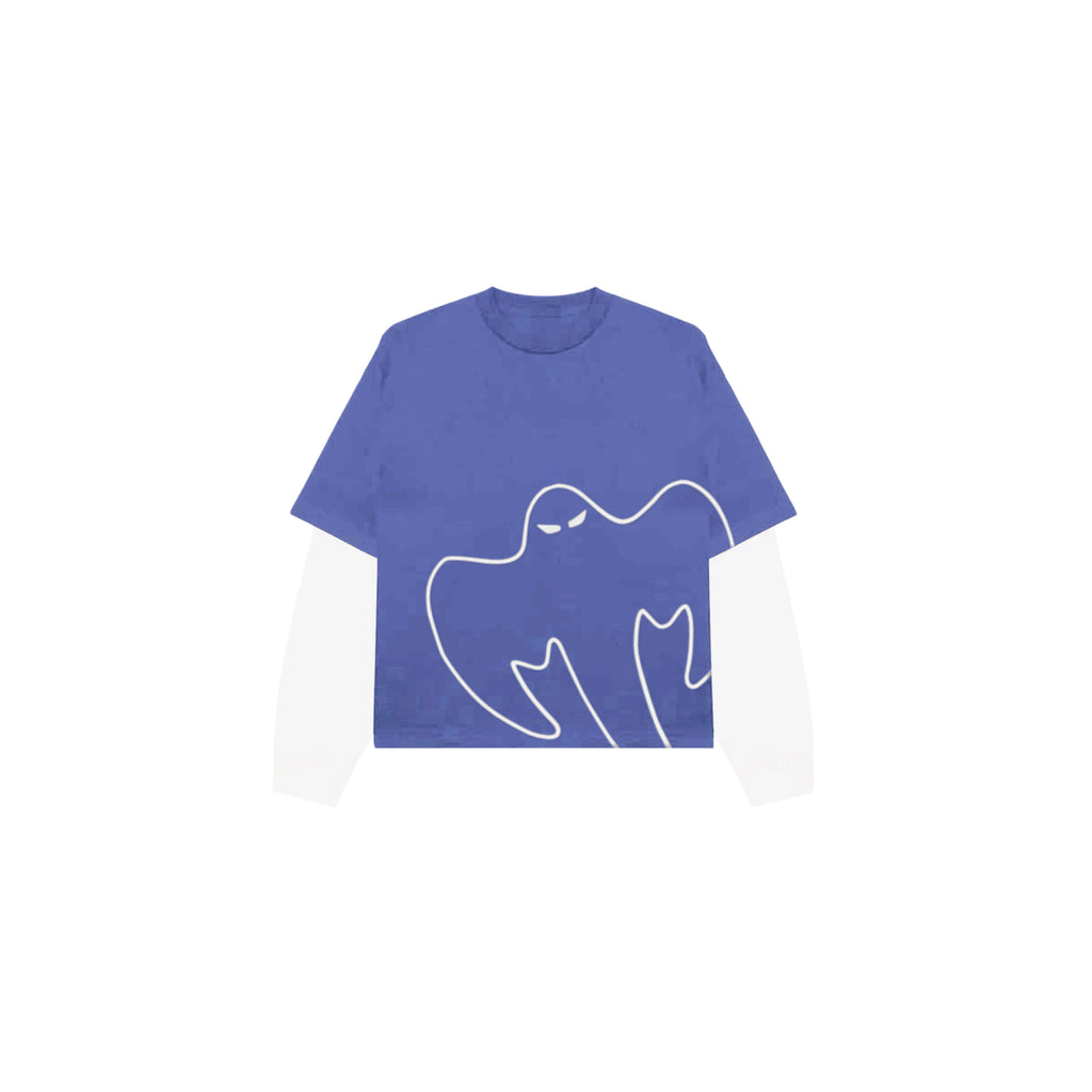 GHOST layer blue tee