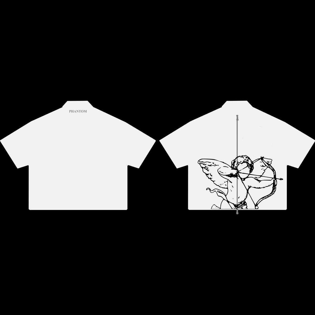 Cupid white shirt size chart