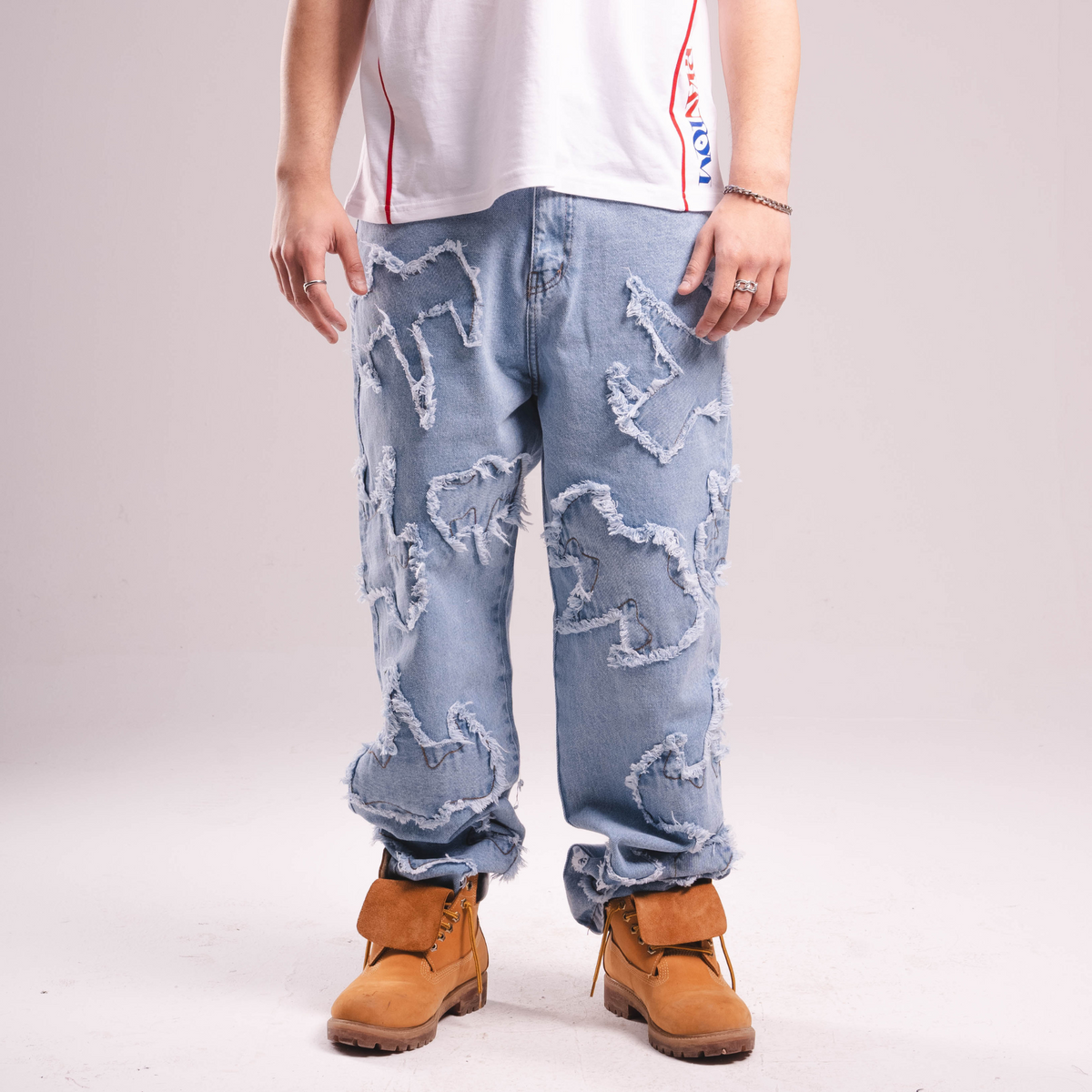 Light Blue Ghost Denim