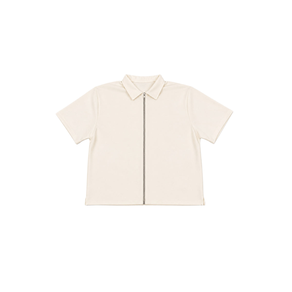 Off-White Zip-Up Shirt
