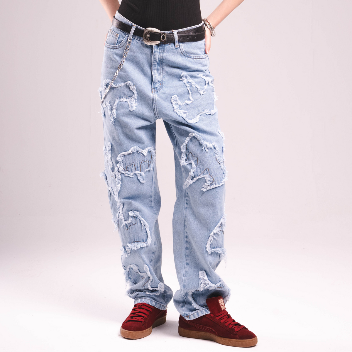 Light Blue Ghost Denim