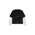 GHOST layer black tee