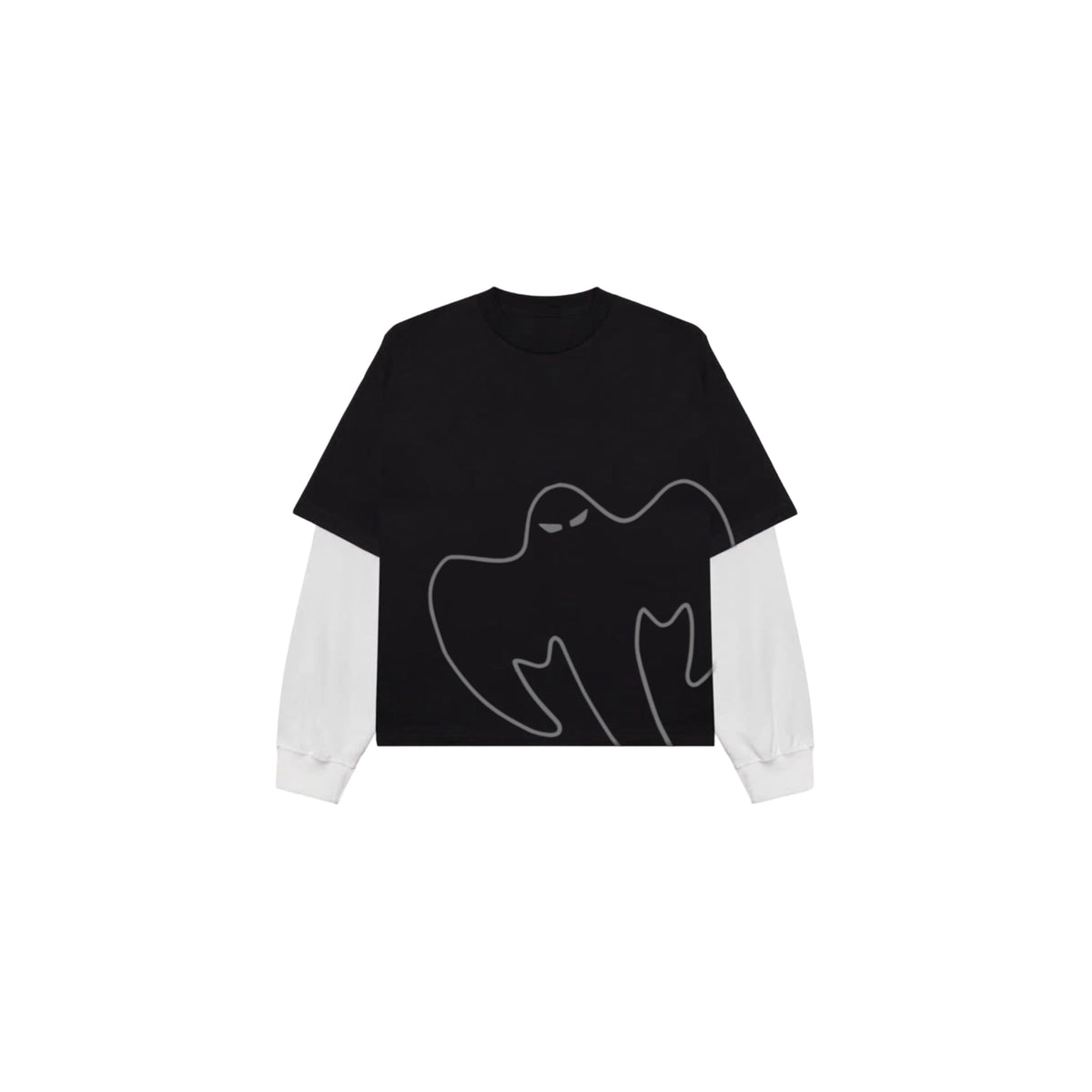 GHOST layer black tee