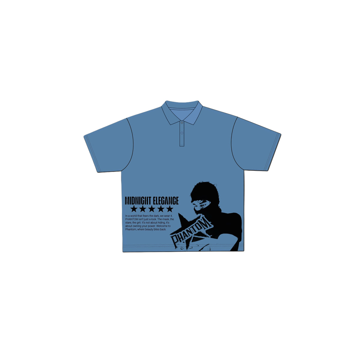 Blue yeat polo