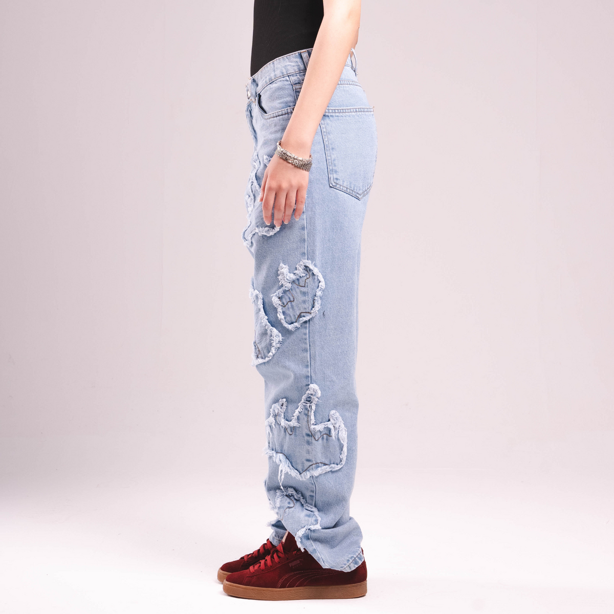 Light Blue Ghost Denim size chart