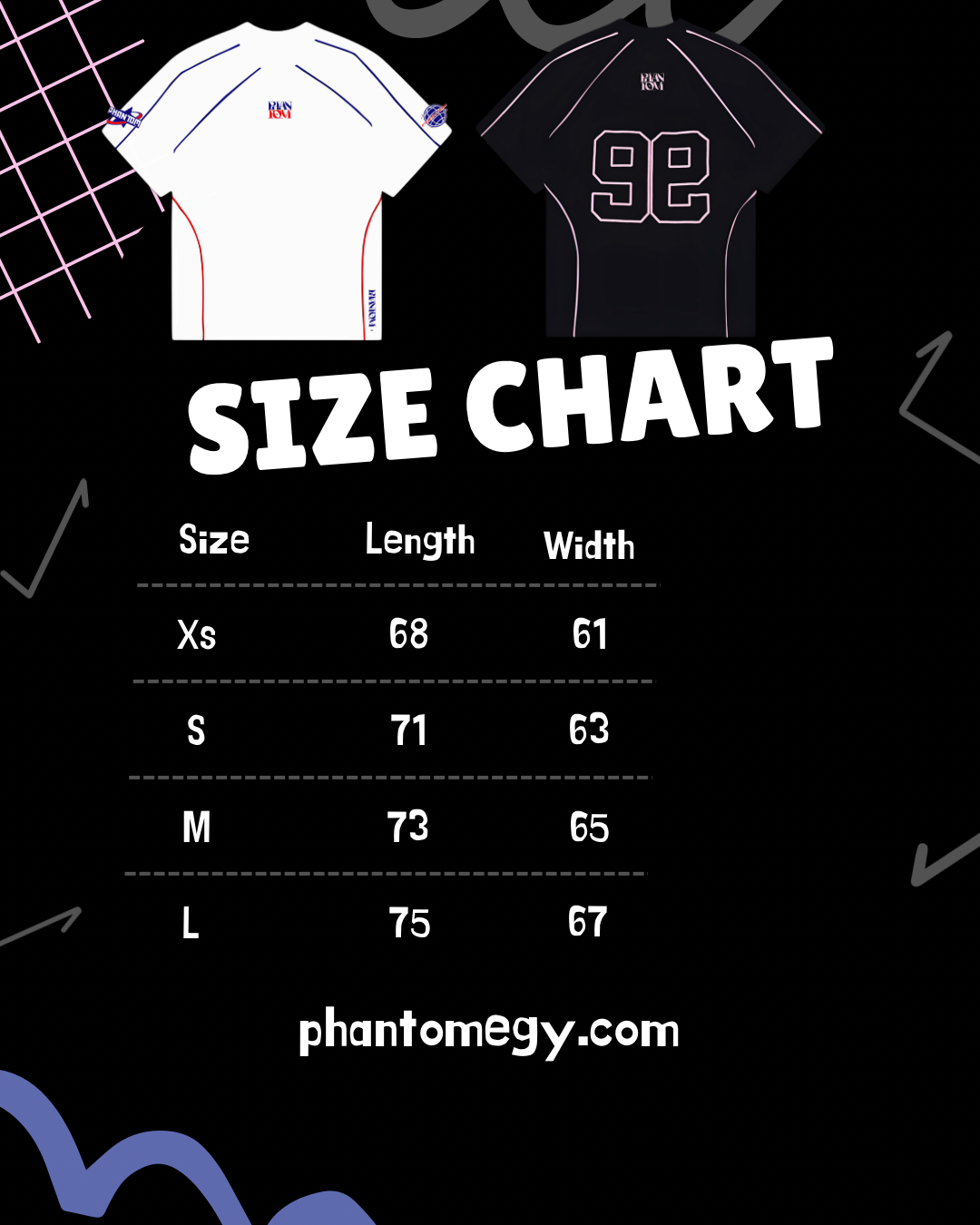 PHNTM WRLD black tee