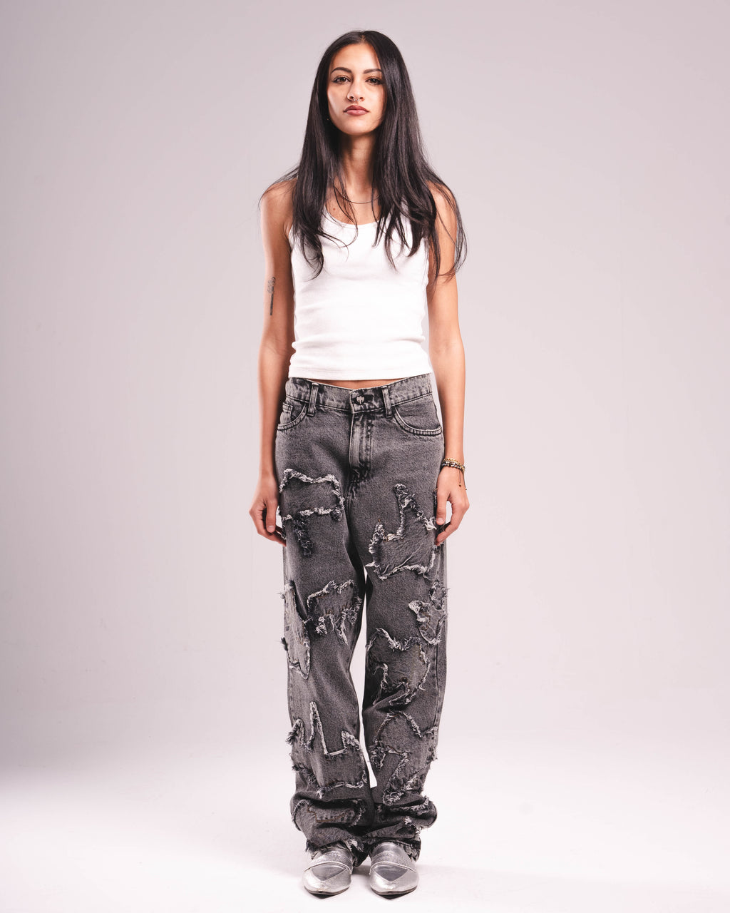 Black Washed Ghost Denim